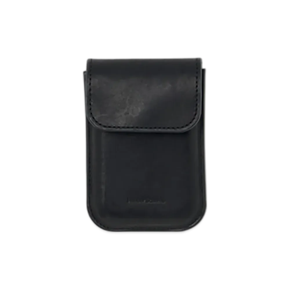 Hender Scheme Flap Card Case "Black"