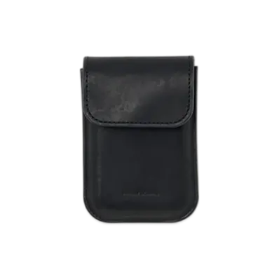 Hender Scheme Flap Card Case "Black"