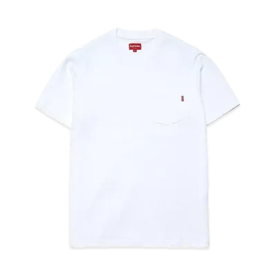 Supreme S/S Pocket Tee "White" (20SS)