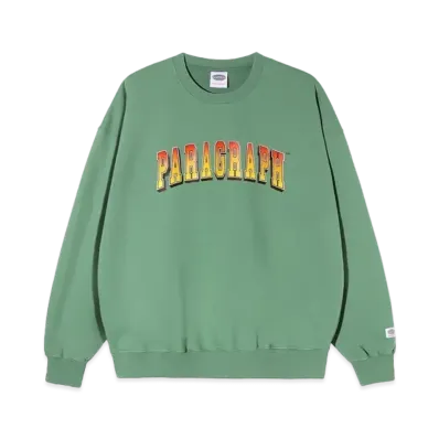Paragraph Gradient Typo Crew "Green"