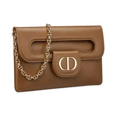 Dior Medium DiorDouble Bag "Brown"