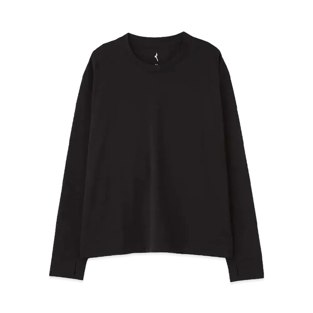 MIZUNO For Margaret Howell T-shirt [Men's] "Black"