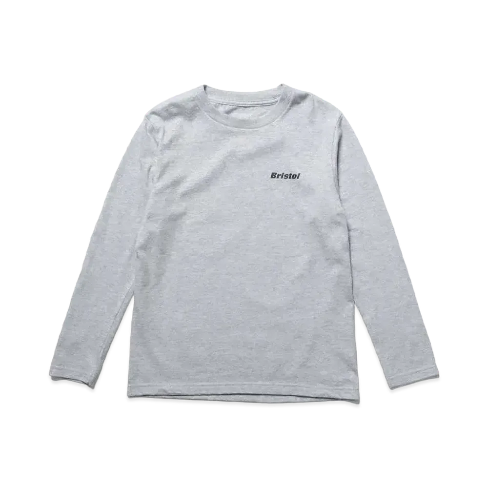 F.C.Real Bristol Emblem Logo L/S Tee (Kids) "Gray"