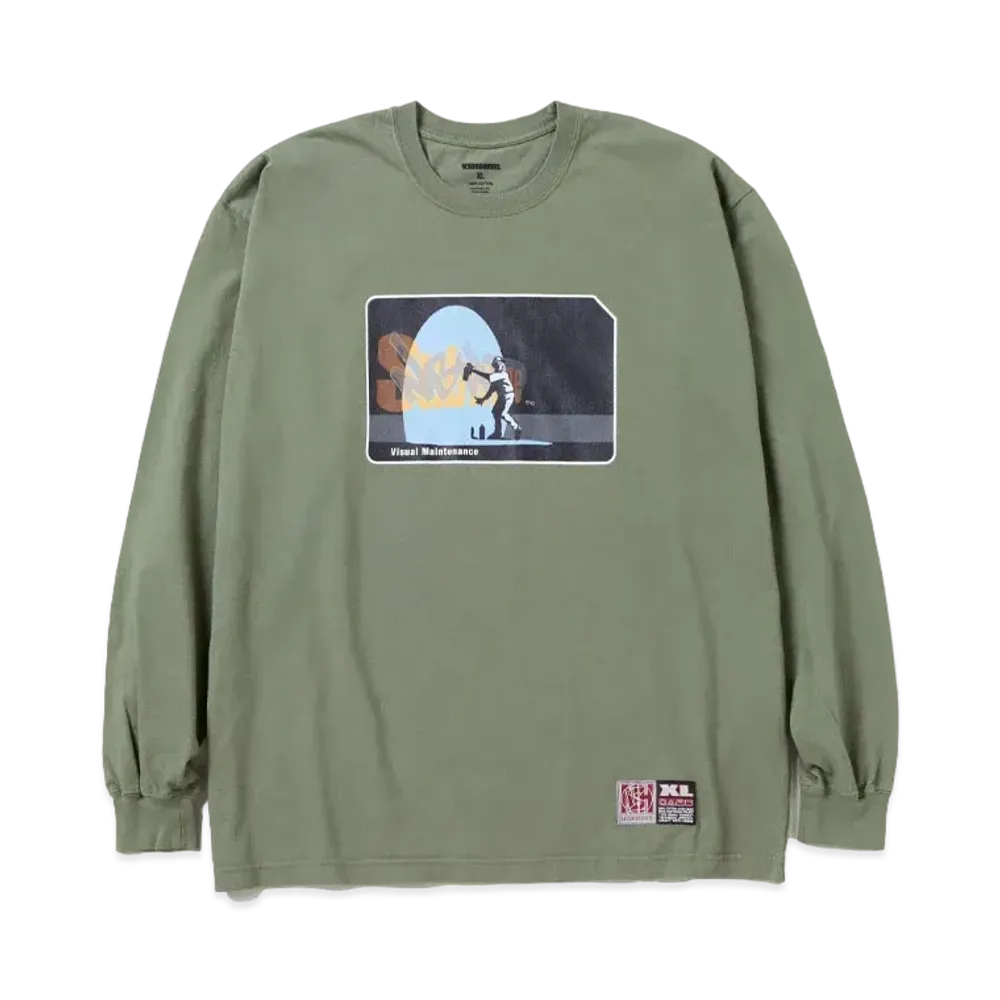 NEIGHBORHOOD x Subware . Tee LS-1 "Olive Drab"