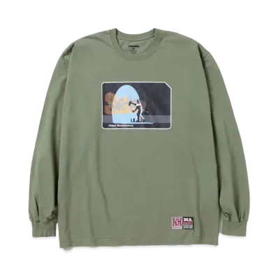 NEIGHBORHOOD x Subware . Tee LS-1 "Olive Drab"