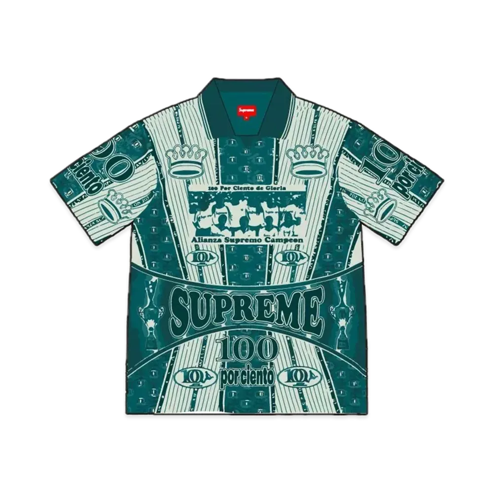 Supreme Por Ciento Soccer Jersey "Green"