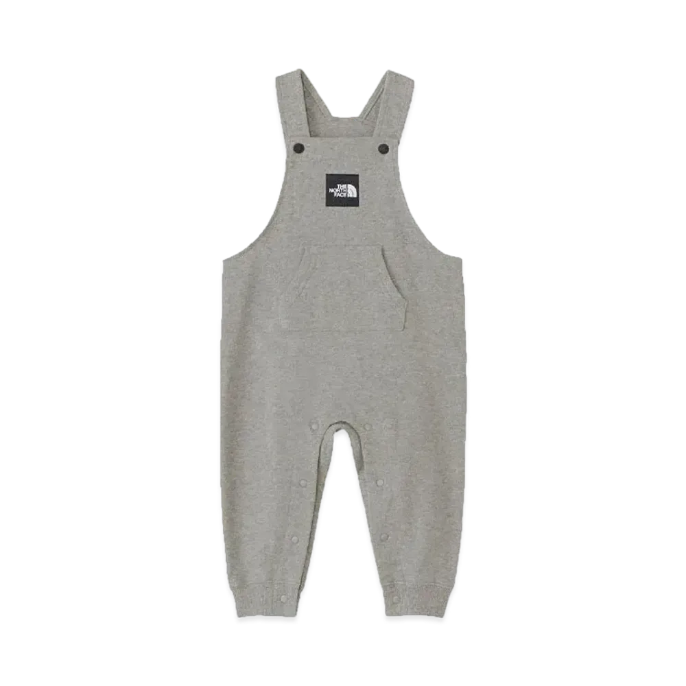 The North Face Baby Sweat Logo Overall "Mixed Gray"