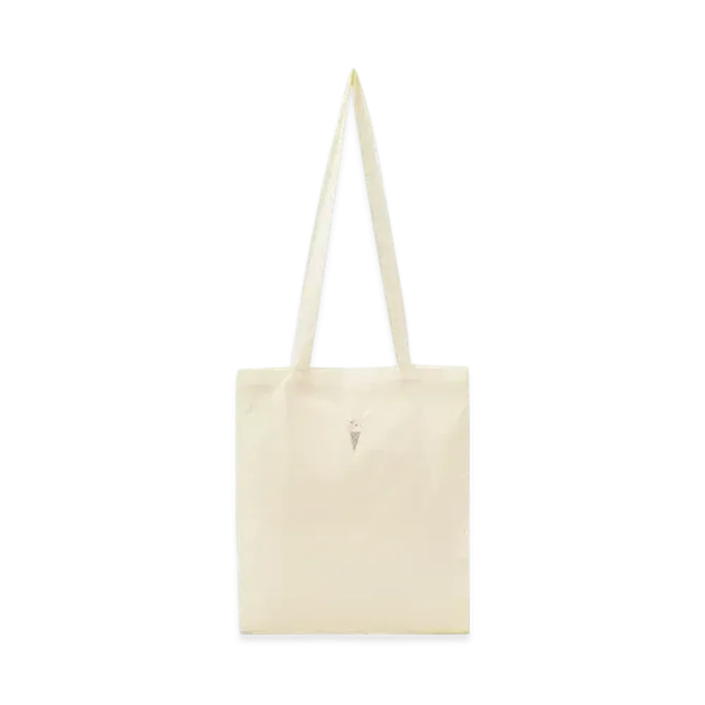 GELATO PIQUE One Point Embroidery Tote Bag "Off White"