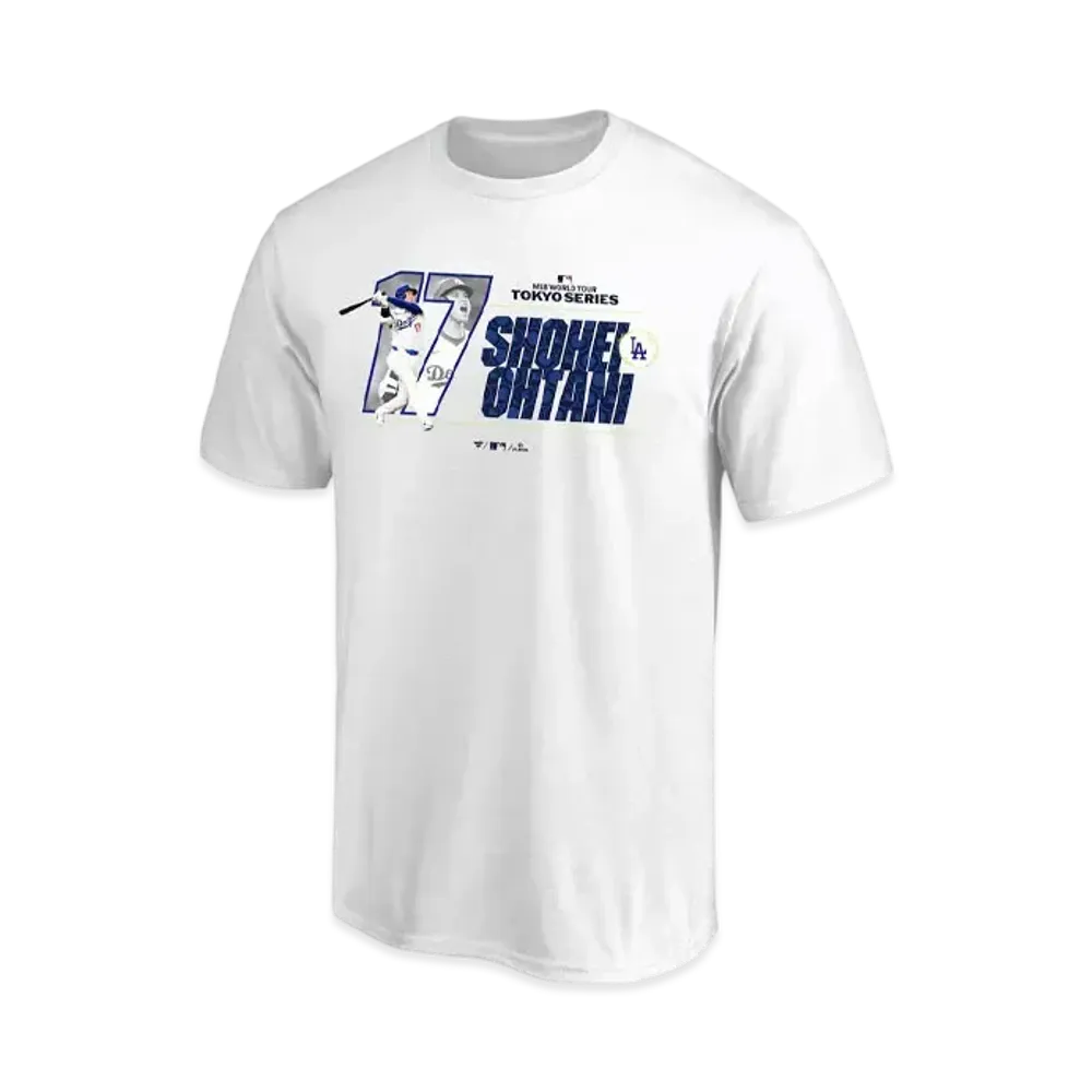 MLB Fanatics Dodgers Shohei Otani MLB Tokyo Series Opening Game T-Shirt Kids "White"