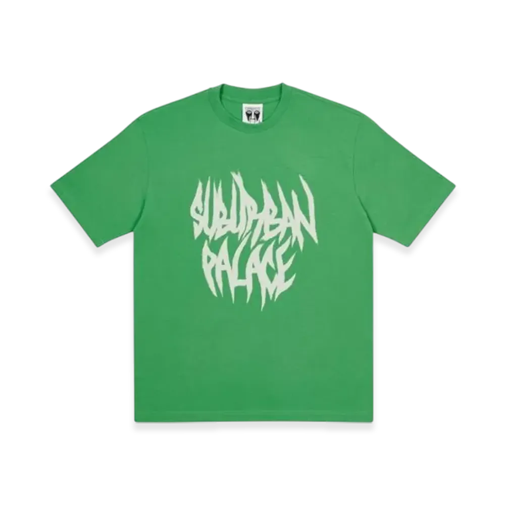 PALACE Suburban Bliss Paintbrush T-Shirt "Green"