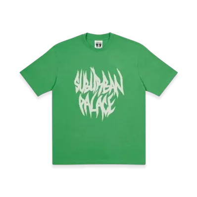 PALACE Suburban Bliss Paintbrush T-Shirt "Green"