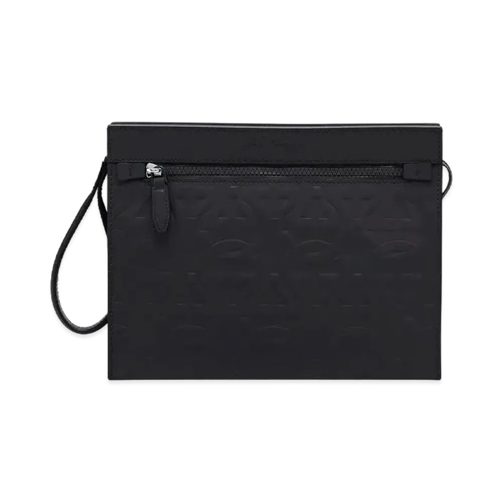 Salvatore Ferragamo Clutch Bag "Black"