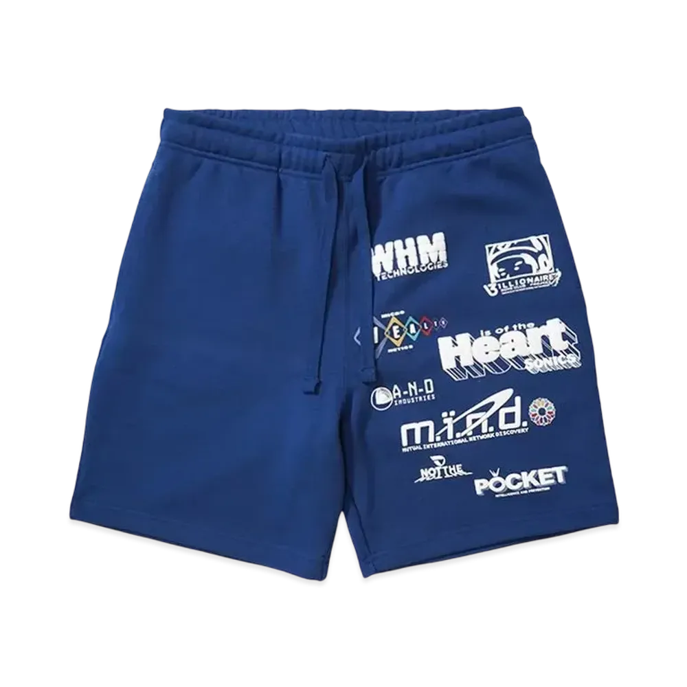 BILLIONAIRE BOYS CLUB BB WHM SHORTS "NAVY PEONY"