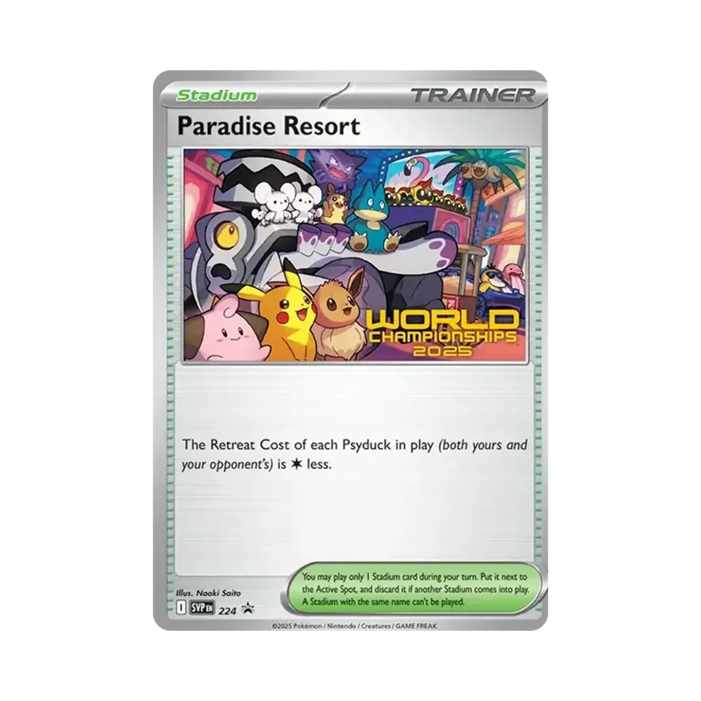 Paradise Resort P [SVP EN 224](Scarlet & Violet "Promotional Card")