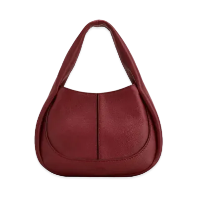 TOD'S Shirt Hobo Bag Small "Red"