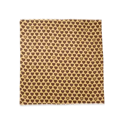 HUMAN MADE Heart Stole "Brown"