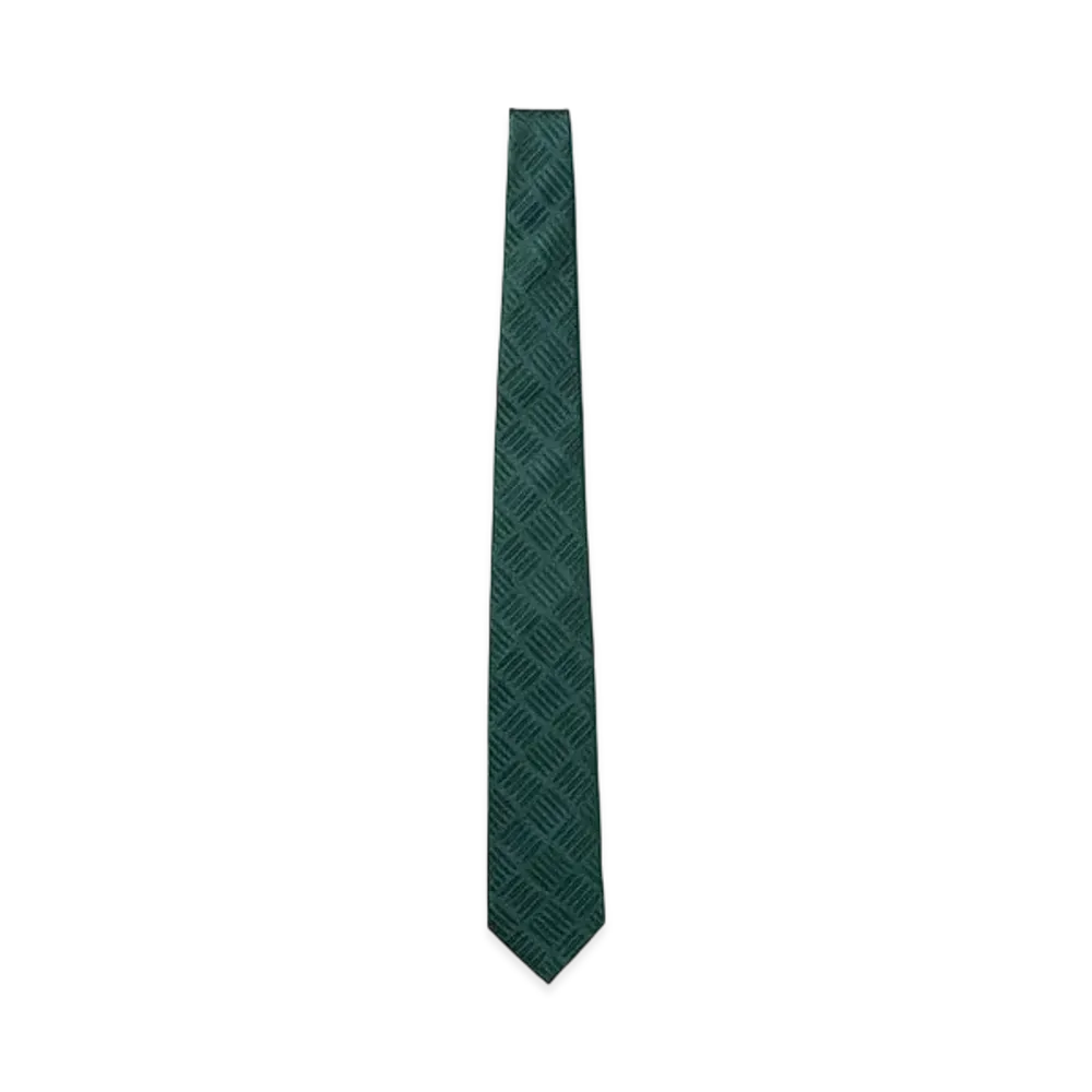 TIGHTBOOTH Checker Plate Tie "Forest"