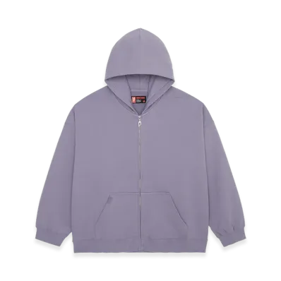 POINTLESS JOURNEY PJ Basic Zip Hoodie "Purple"