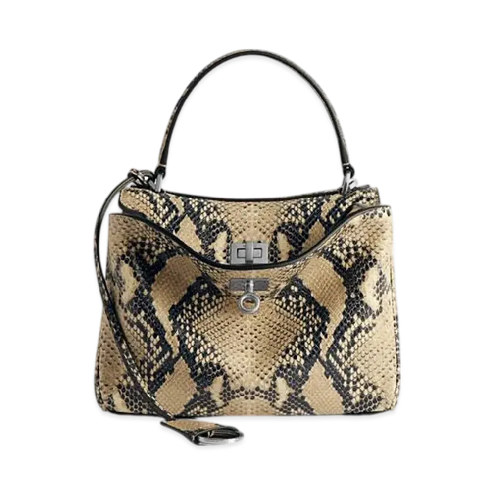 BALENCIAGA Rodeo Handbag Mini "Natural"