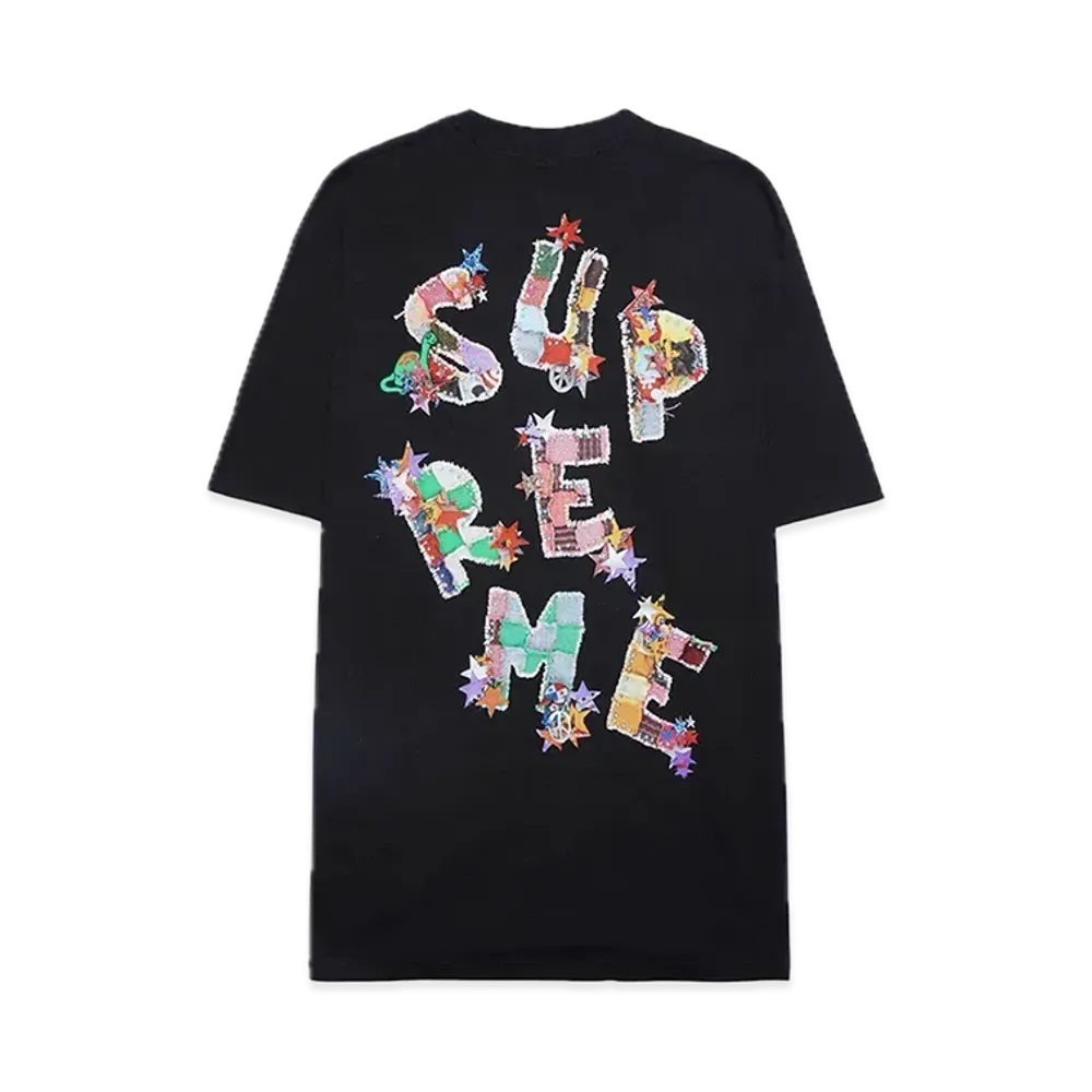 Supreme Patchwork Tee "Black"