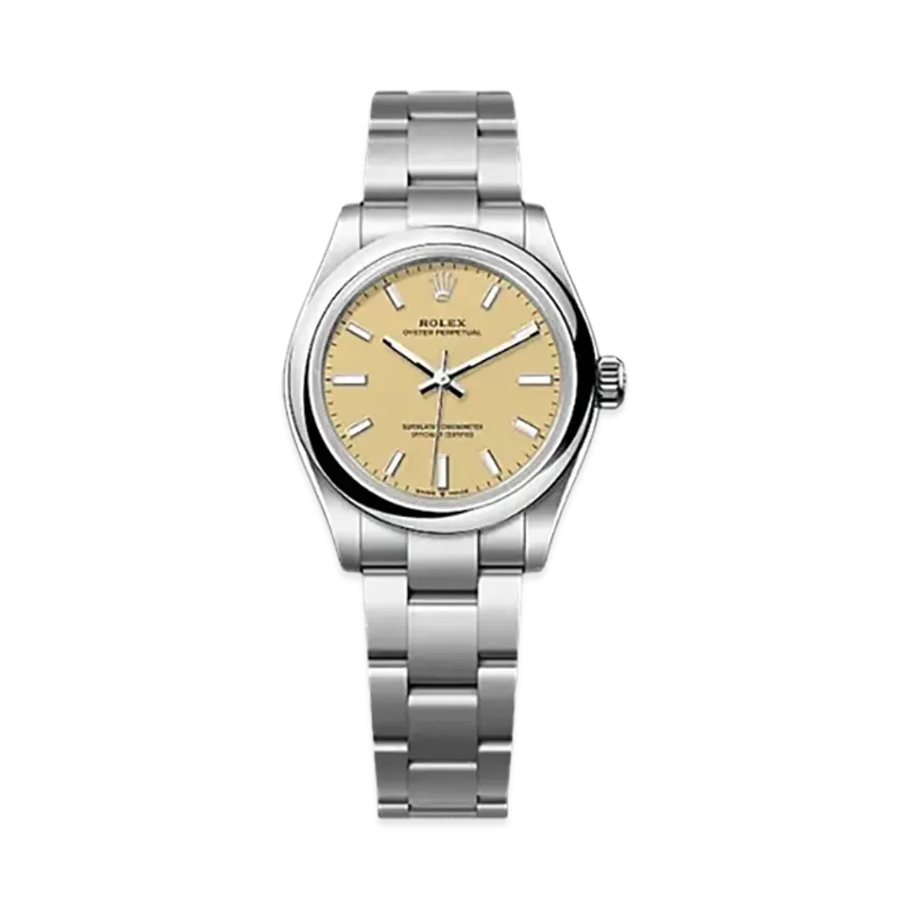 ROLEX Oyster Perpetual 31mm Oystersteel 277200 "Beige"