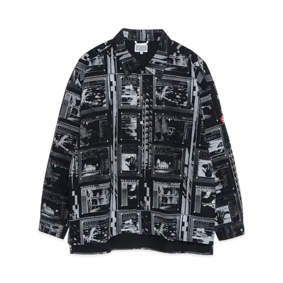 Cav Empt (C.E) FRAME PRINTED SHIRT JACKET "Black"