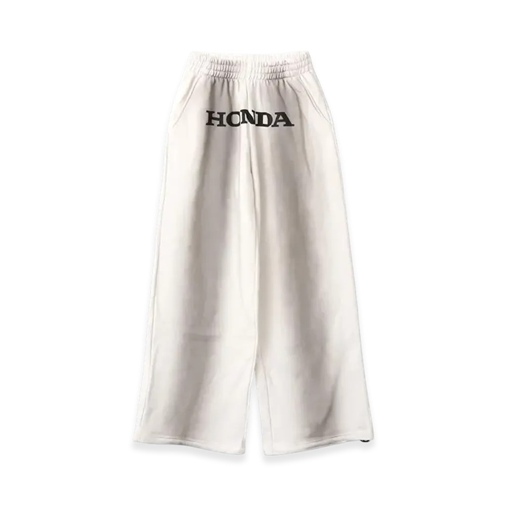 atmos pink x HONDA Spray Sweat Pants "White"