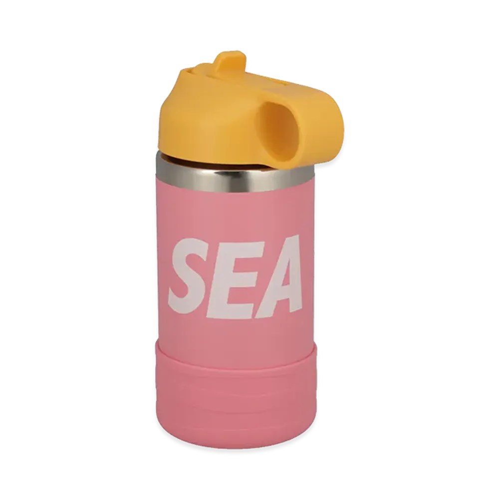WIND AND SEA Kids 12 oz Kids Wide Mouth "Pink"