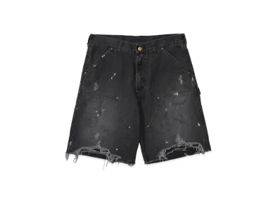 SAINT Mxxxxxx Double Knee Shorts "Black"