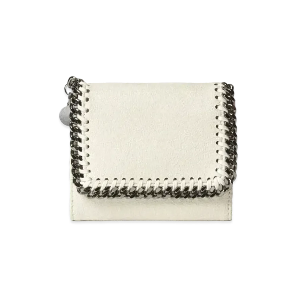 STELLA McCARTNEY Farabela Small Flap Wallet "Magnolia"