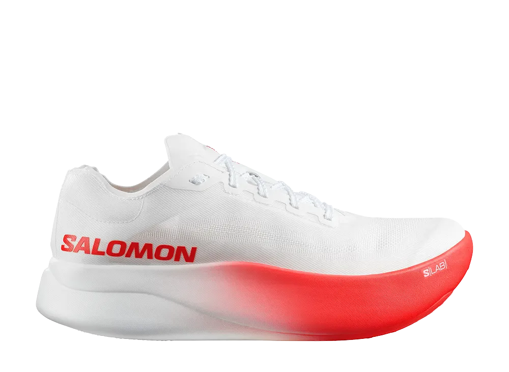 Salomon S/Lab Phantasm 3 SC "White/Fiery Red/Fiery Red"