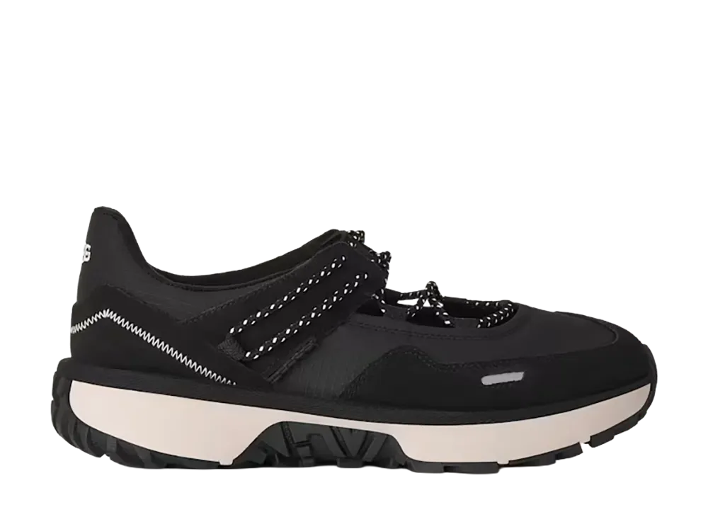 UGG Women's RetroFi Low Ballet Sneaker "Black"