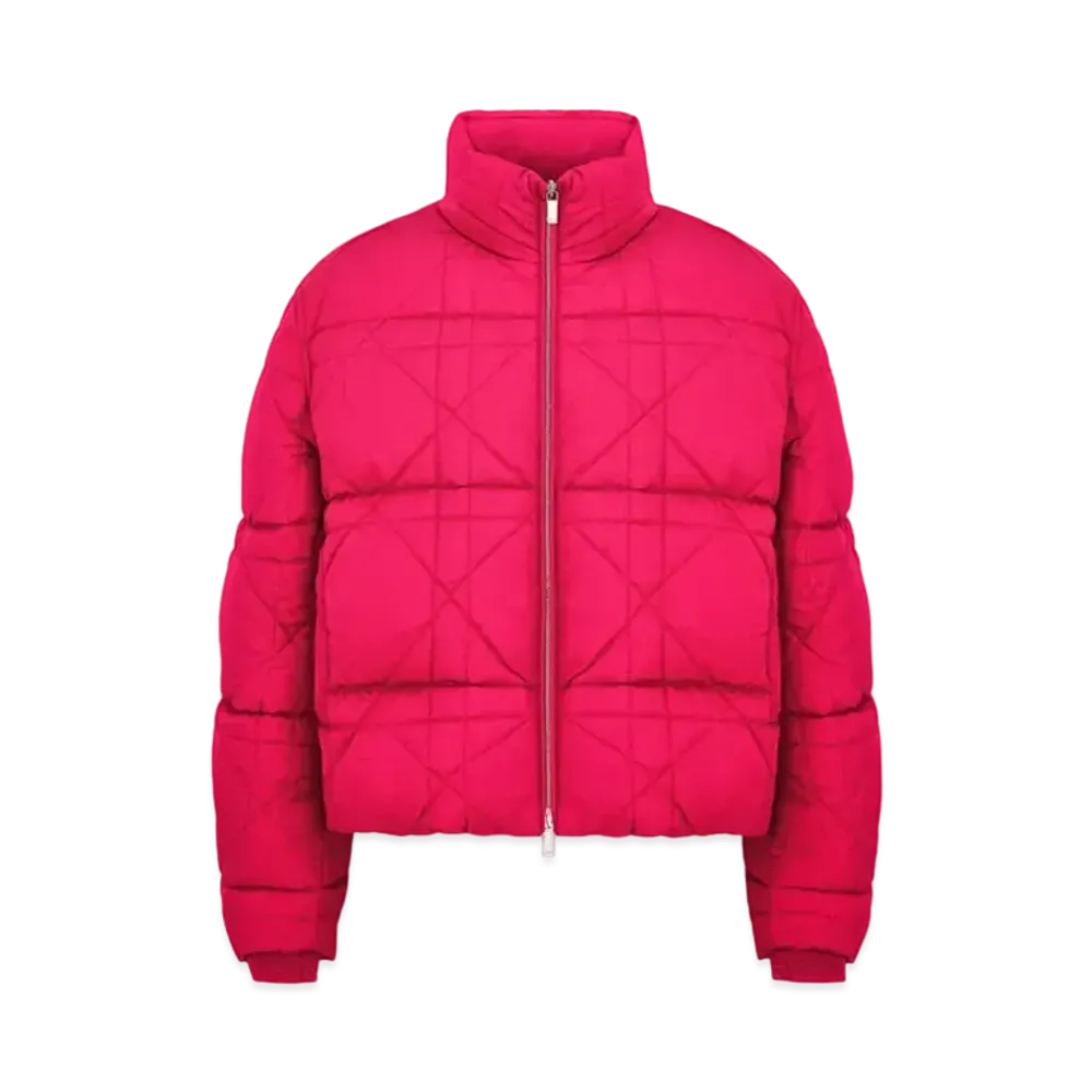 Dior By ERL Down Jacket Technical Canvas "Pink"