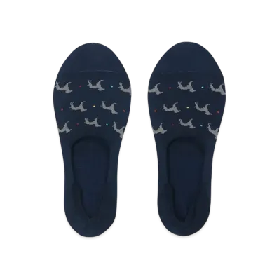 Paul Smith Dog Shoes In Socks "Navy"