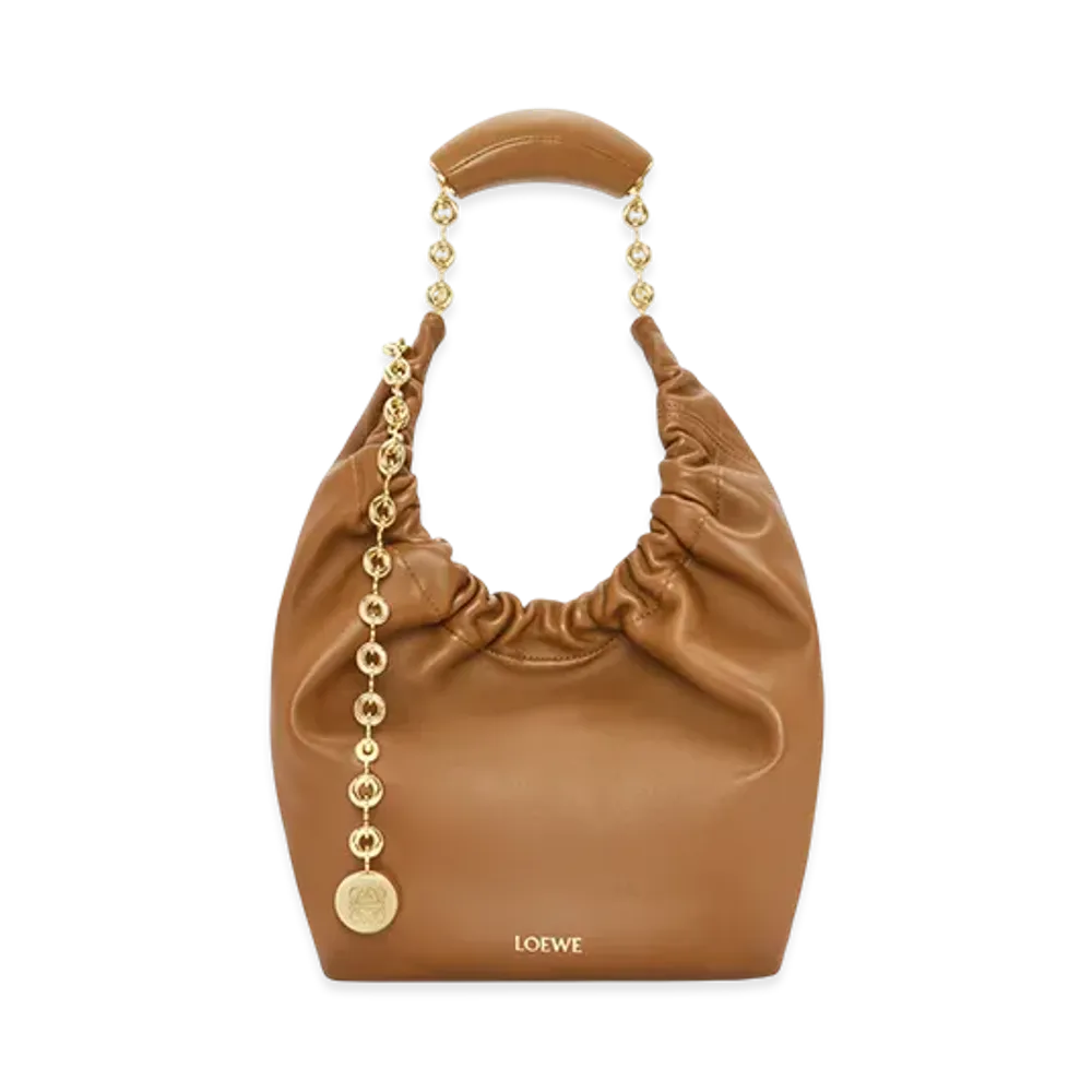 LOEWE Squeeze Bag Small "Chocolate"