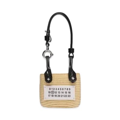 Maison Margiela Cellulose Weave Micro Bag "White"