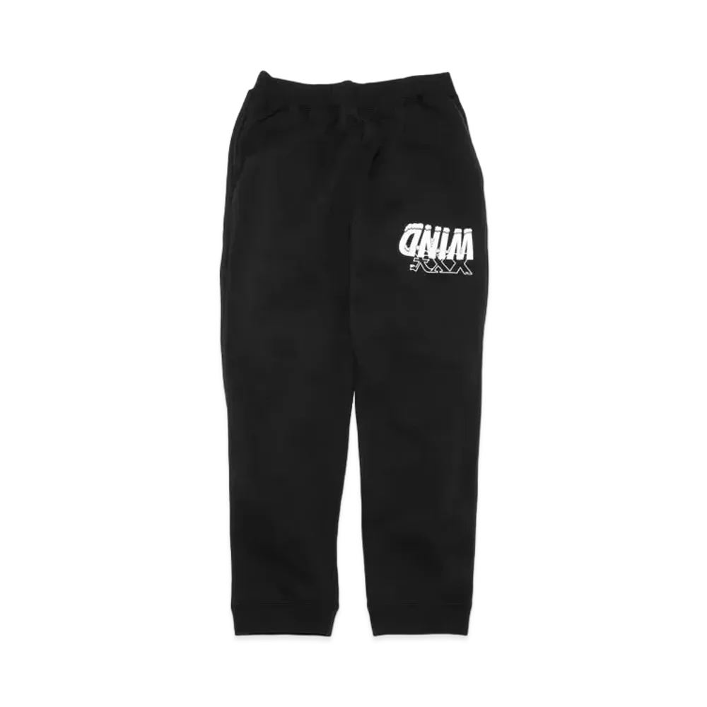 GOD SELECTION XXX x WIND AND SEA SWEAT PANTS GX-A22-WSPT-01 "Black"