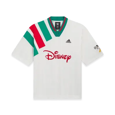 adidas x Brain Dead x Disney Football Jersey "Chalk White"