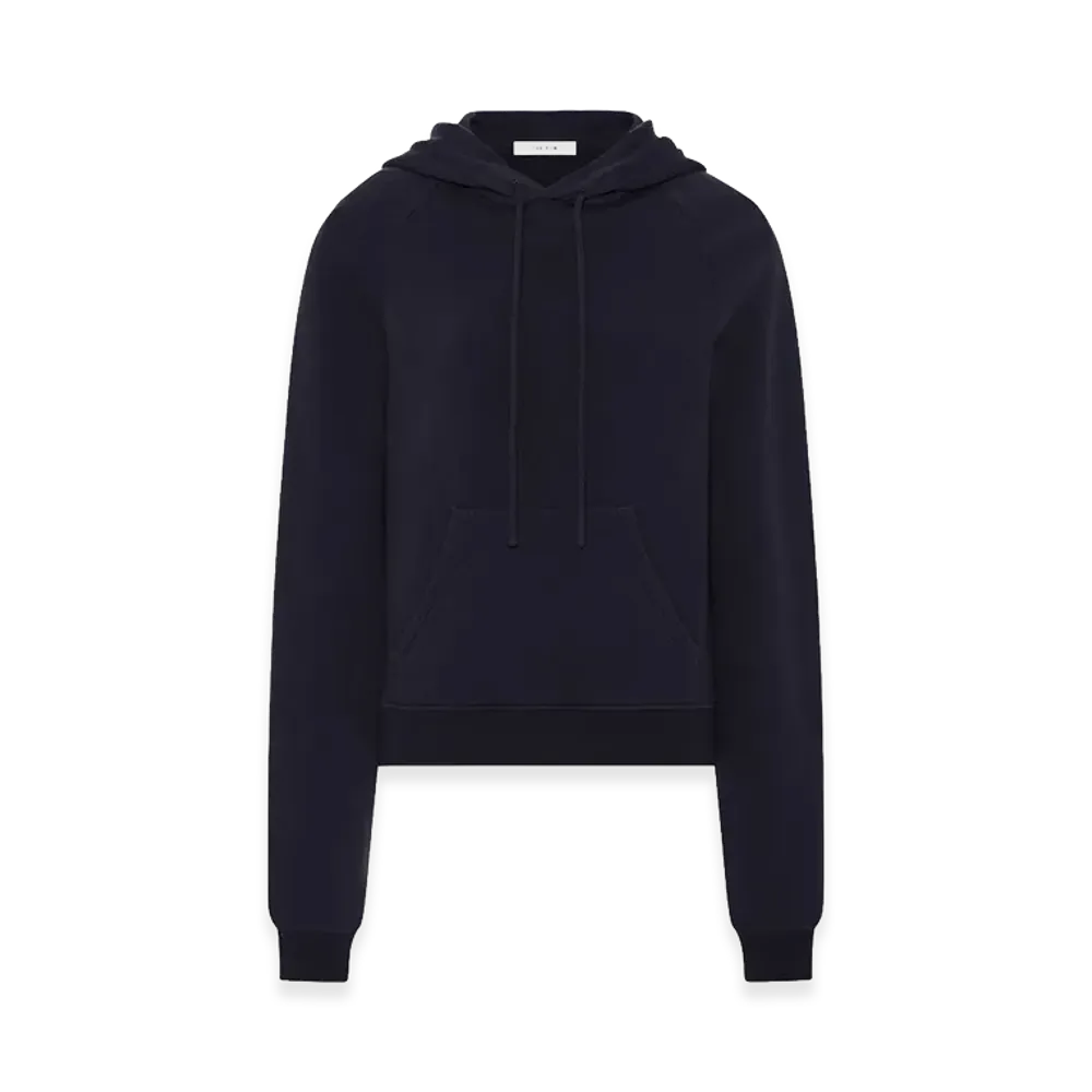 The Row Women's Timia Cotton & Cashmere Tops "Dark Navy"
