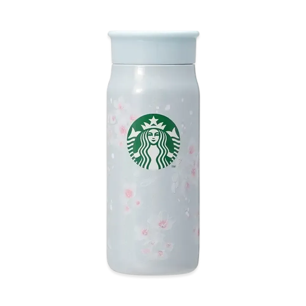 STARBUCKS SAKURA2025 Stainless Steel Bottle Pale Blue 355ml "Blue"