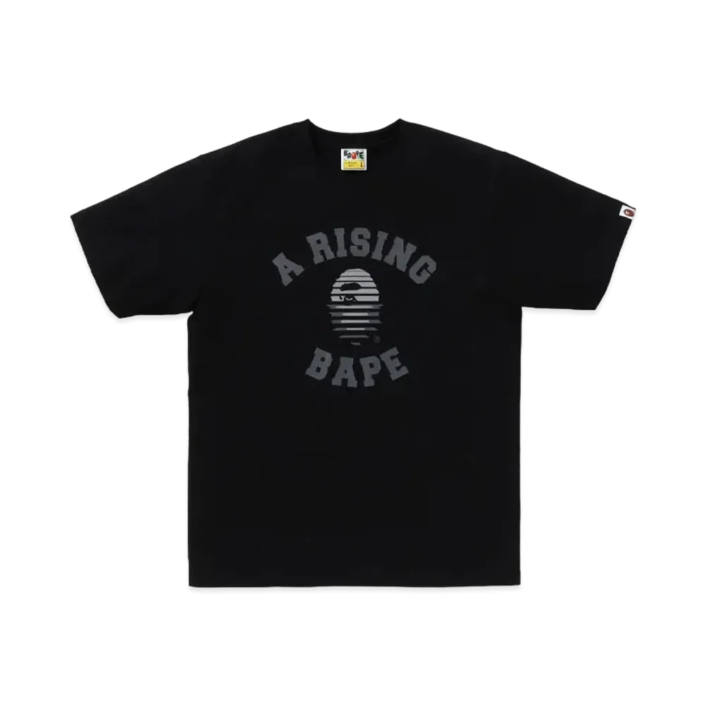 A RISING BAPE Tee "Black"