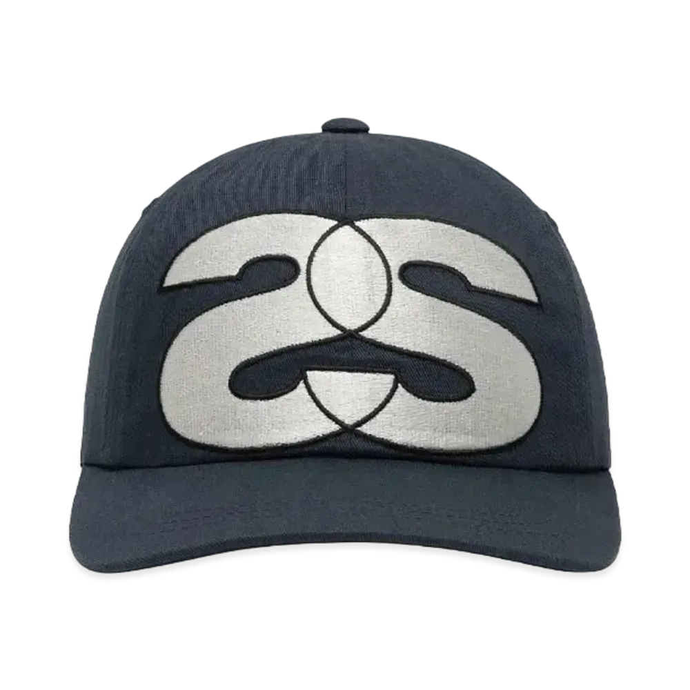 Stussy Low Pro Big SS Snapback "Navy"