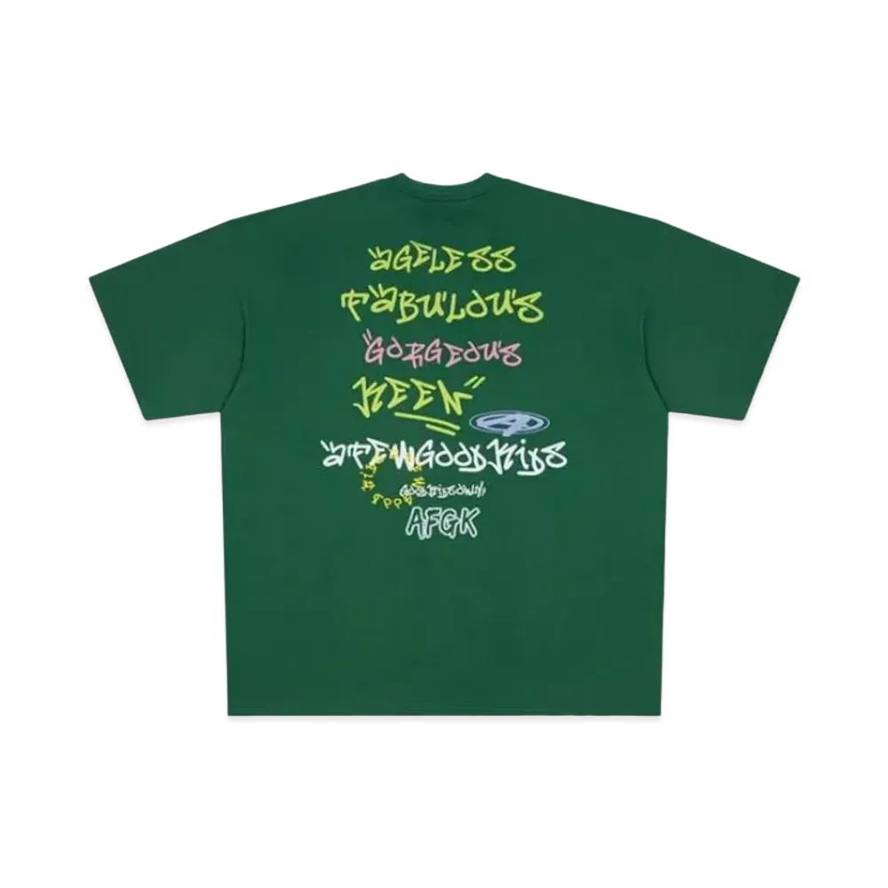 A FEW GOOD KIDS Sign Tee "Green"