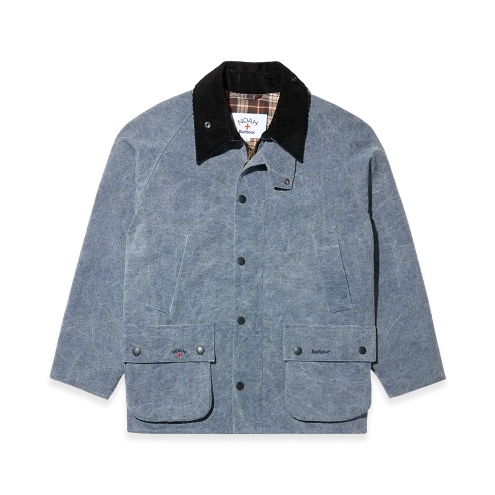 Noah x Barbour Cotton Bedale Jacket "Marino"