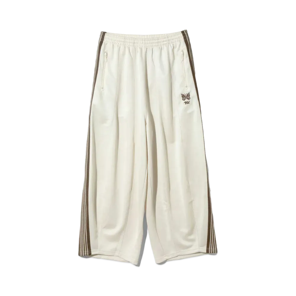 Needles x TW H.D. Track Pant - Poly Smooth "Ivory"