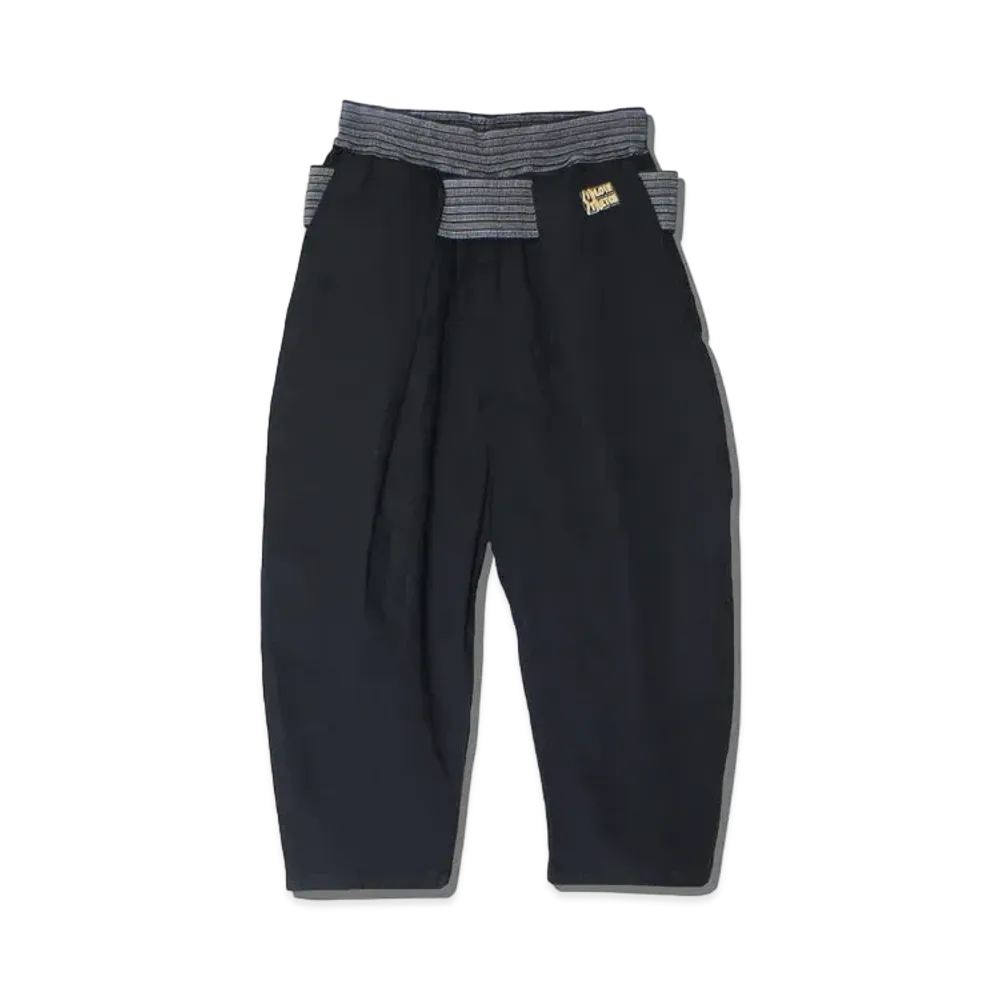KAPITAL OX SHIMOKITA 7-MINUTE LENGTH PANTS "Black"