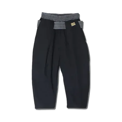 KAPITAL OX SHIMOKITA 7-MINUTE LENGTH PANTS "Black"