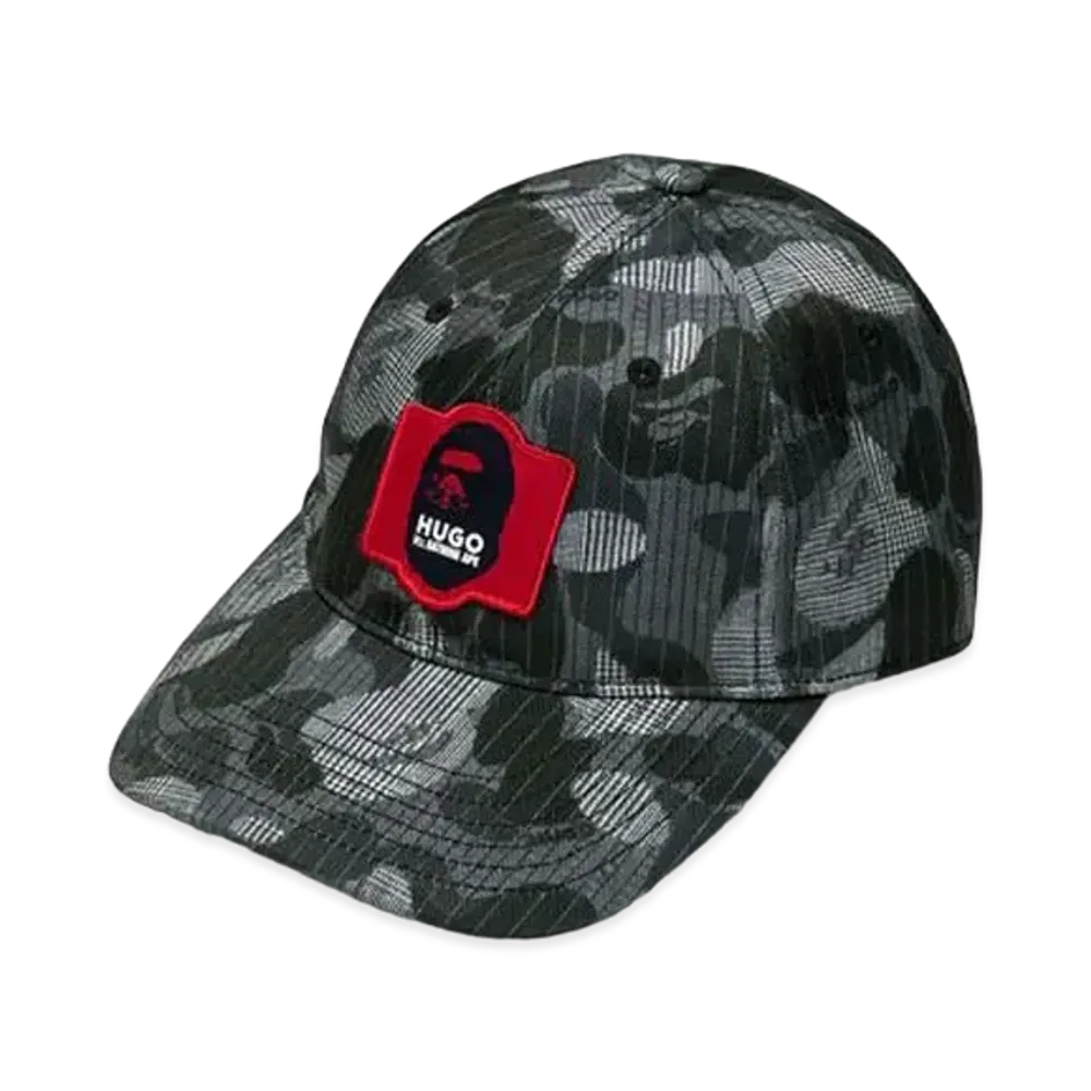 HUGO x Mr. BATHING APE CAP "Black"