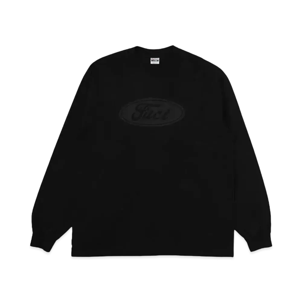 RHC Ron Herman x FUCT Logo Long Sleeve Tee "Black"