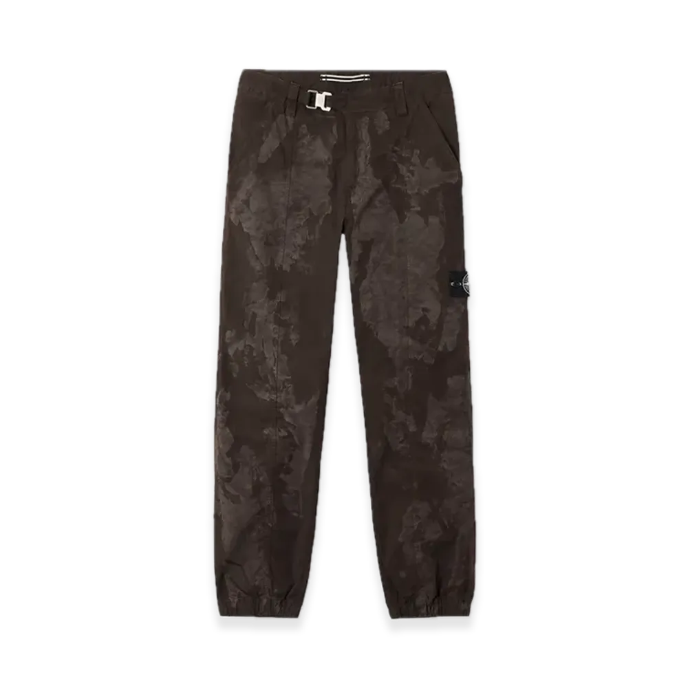 Stone Island 3100007 Supima Strethh Cotton Twill-TC Laser Camo "Military Green"